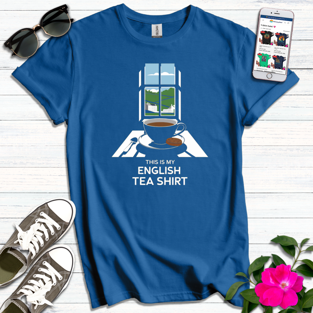 English Tea with View T-Shirt