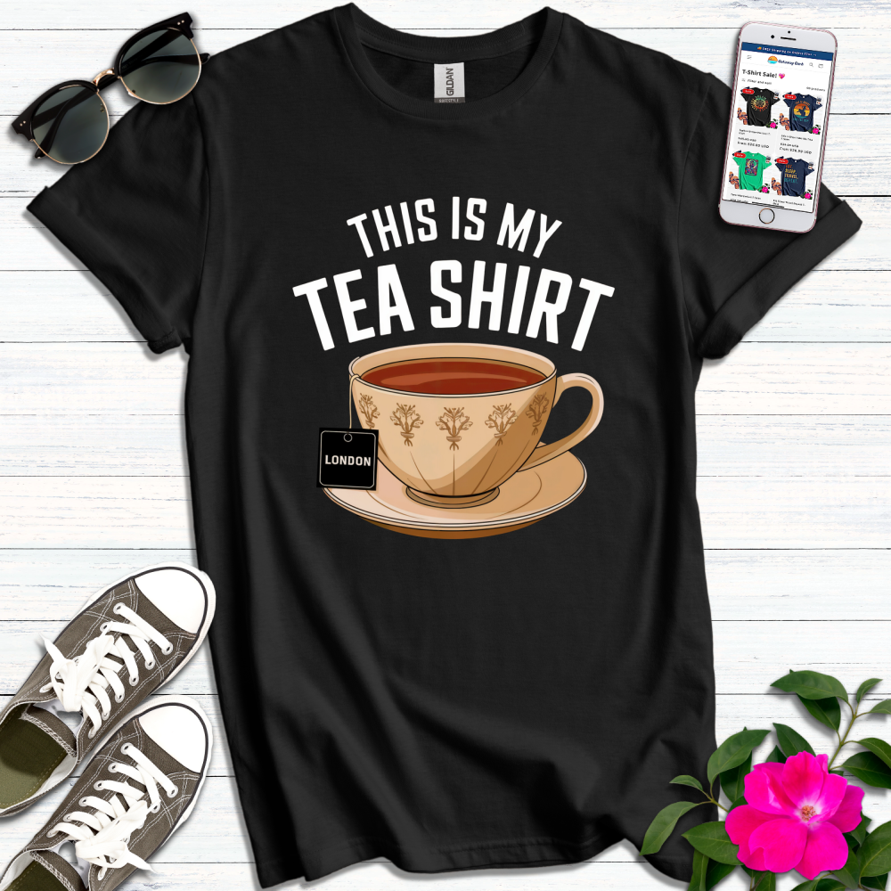 This is My Tea Shirt London Tag T-Shirt