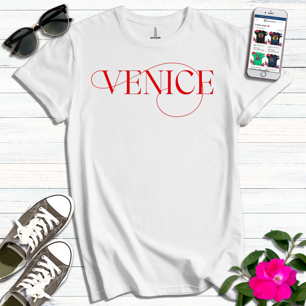 Venice Typography T-Shirt