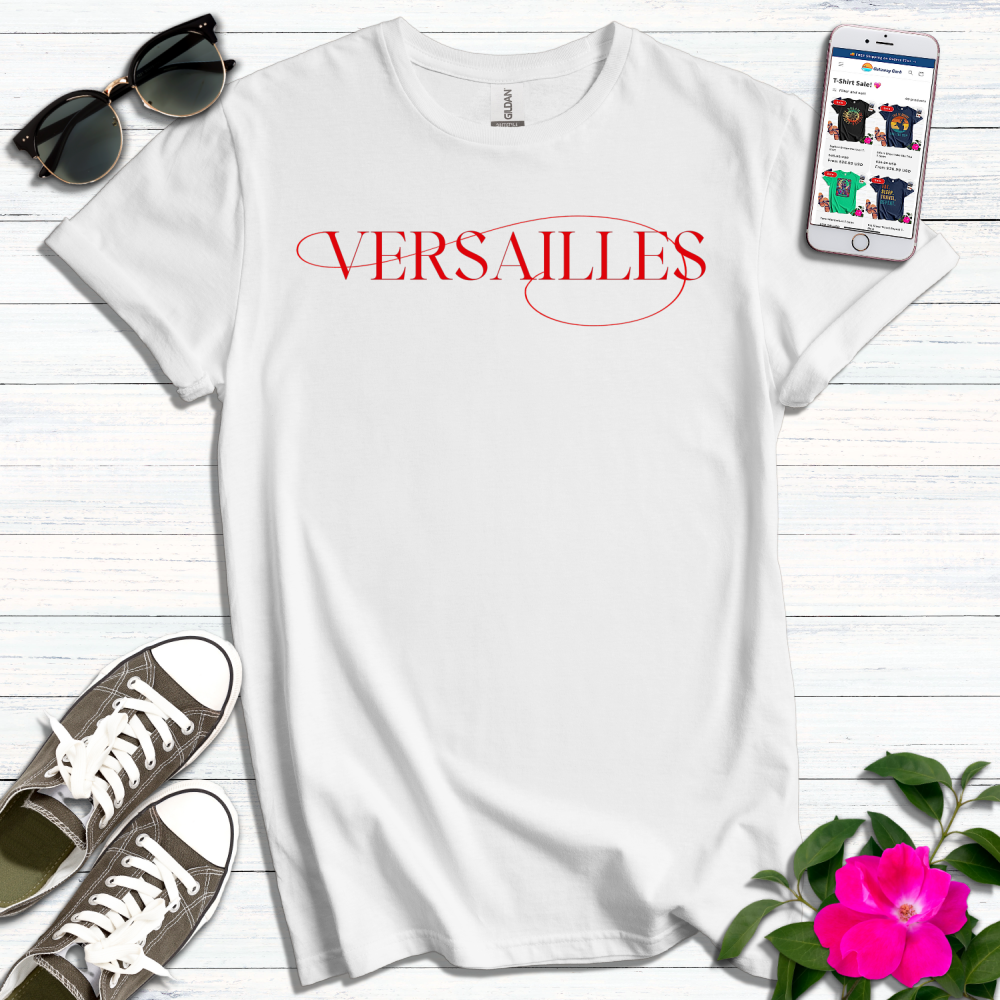 Versailles Typography T-Shirt