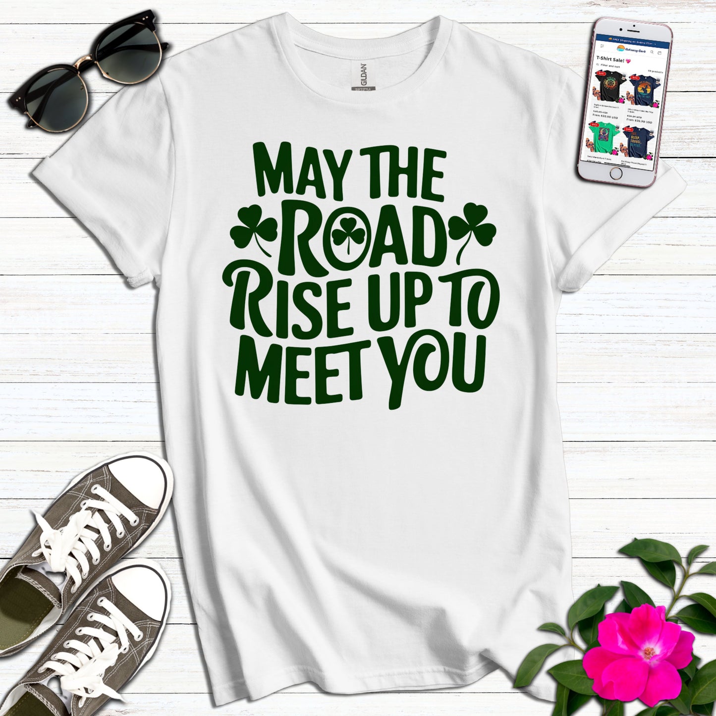 Irish Road Rise Up T-Shirt