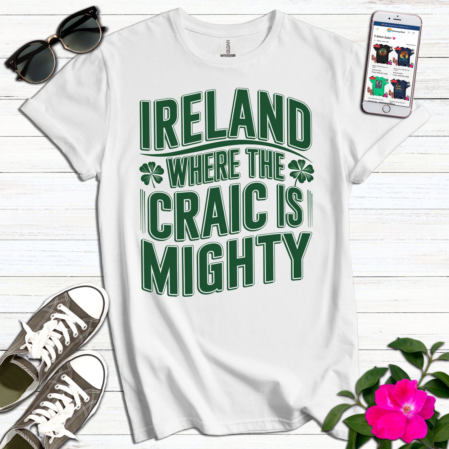 Ireland Craic is Mighty T-Shirt