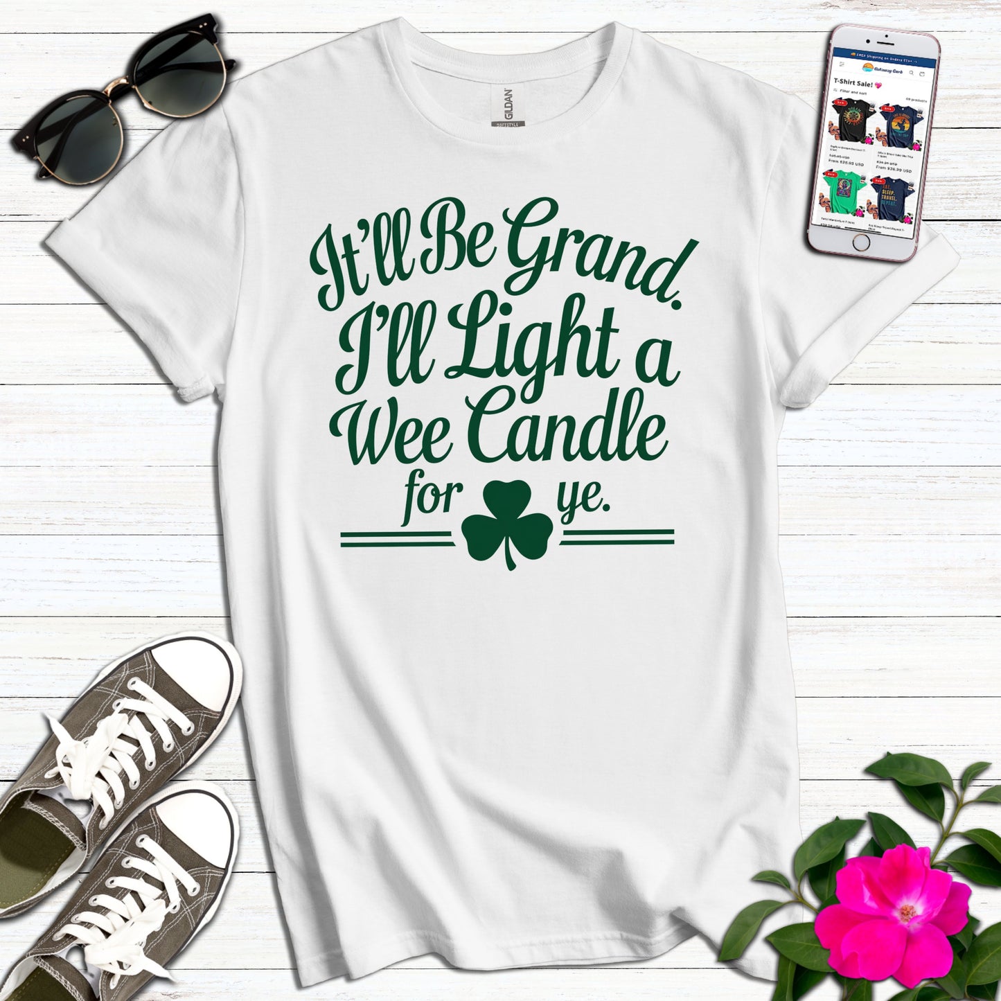 Light a Wee Candle T-Shirt