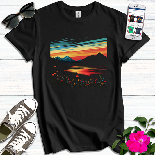 Wildflower Sunset T-Shirt
