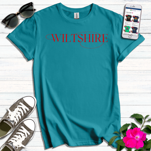 Wiltshire Typography T-Shirt