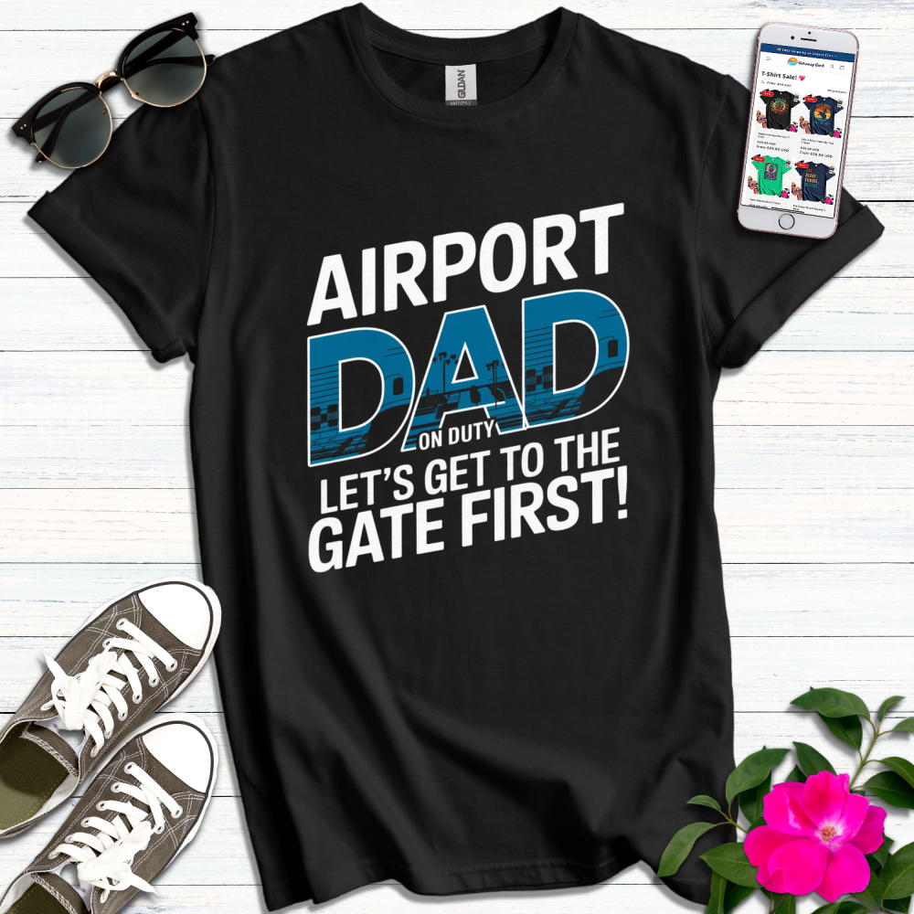 Airport Dad Graphic T-Shirt