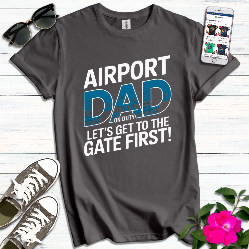 Airport Dad Graphic T-Shirt