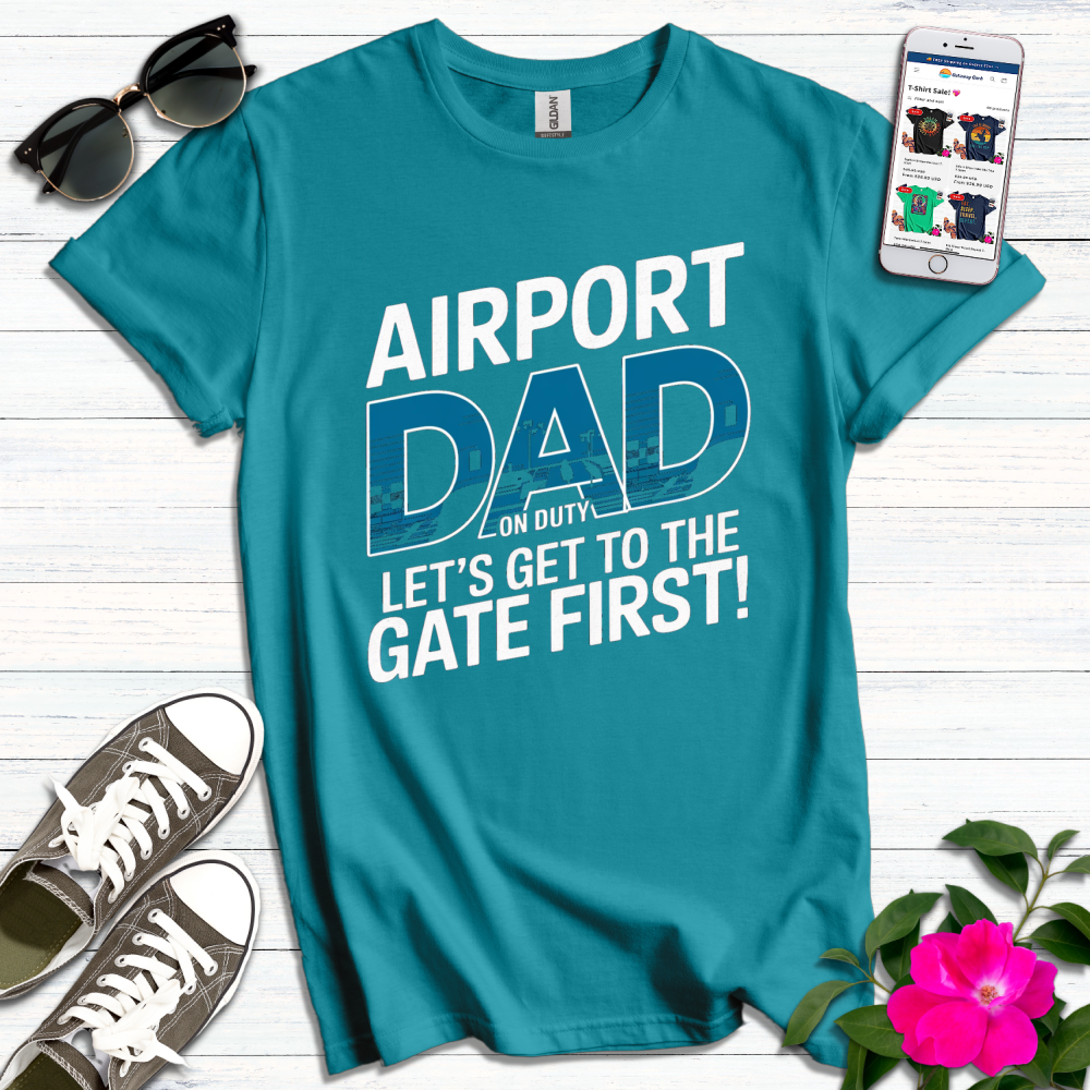 Airport Dad Graphic T-Shirt