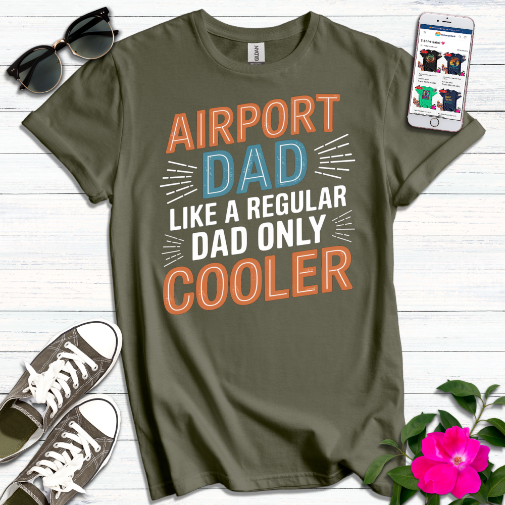 Airport Dad Cooler T-Shirt