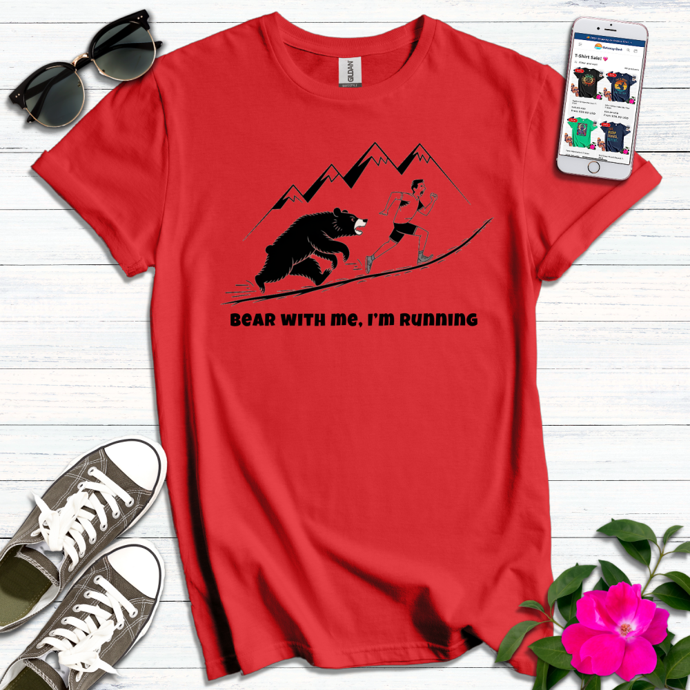 Bear With Me Running T-Shirt