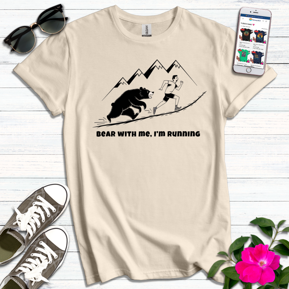 Bear With Me Running T-Shirt