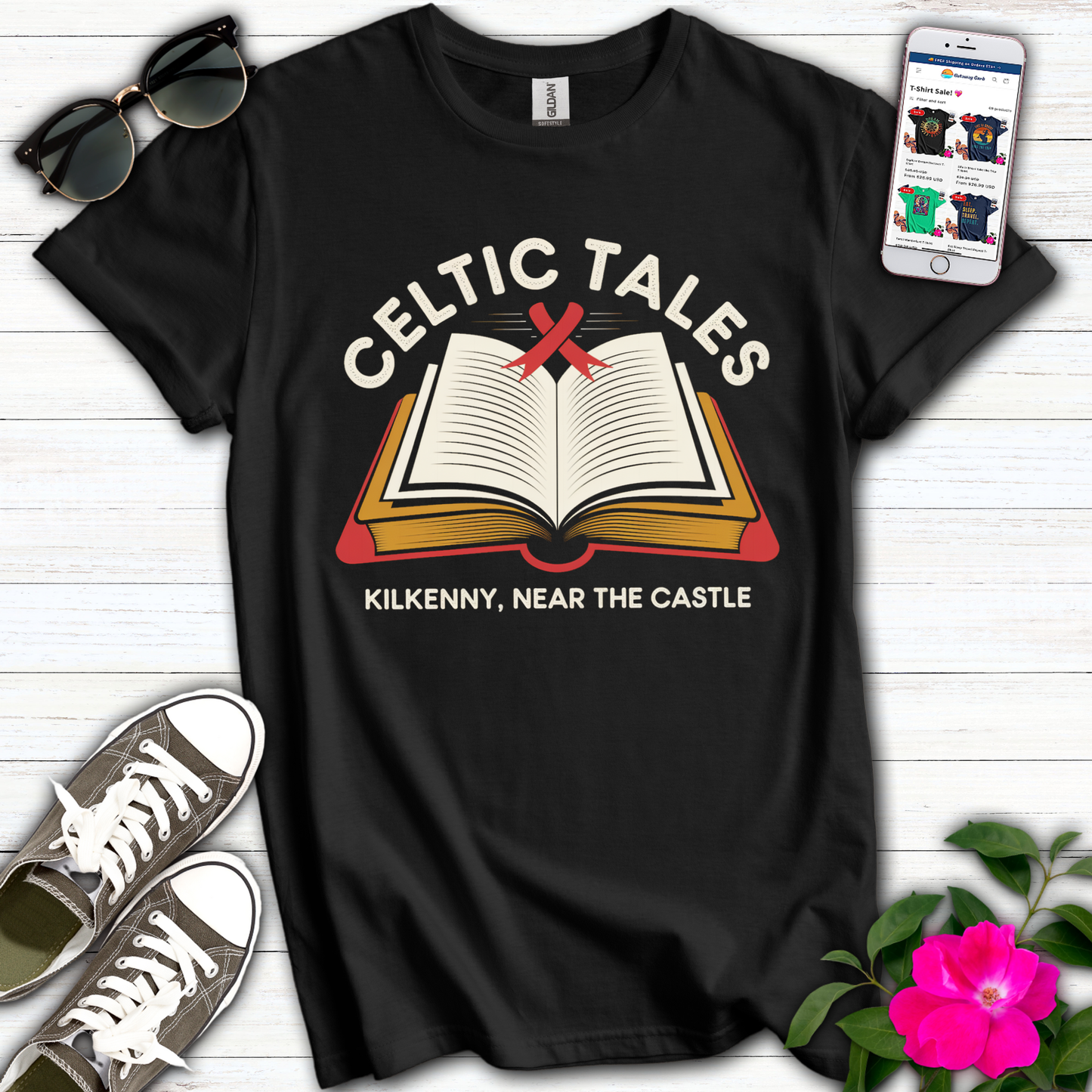 Celtic Tales Kilkenny Bookshop T-Shirt