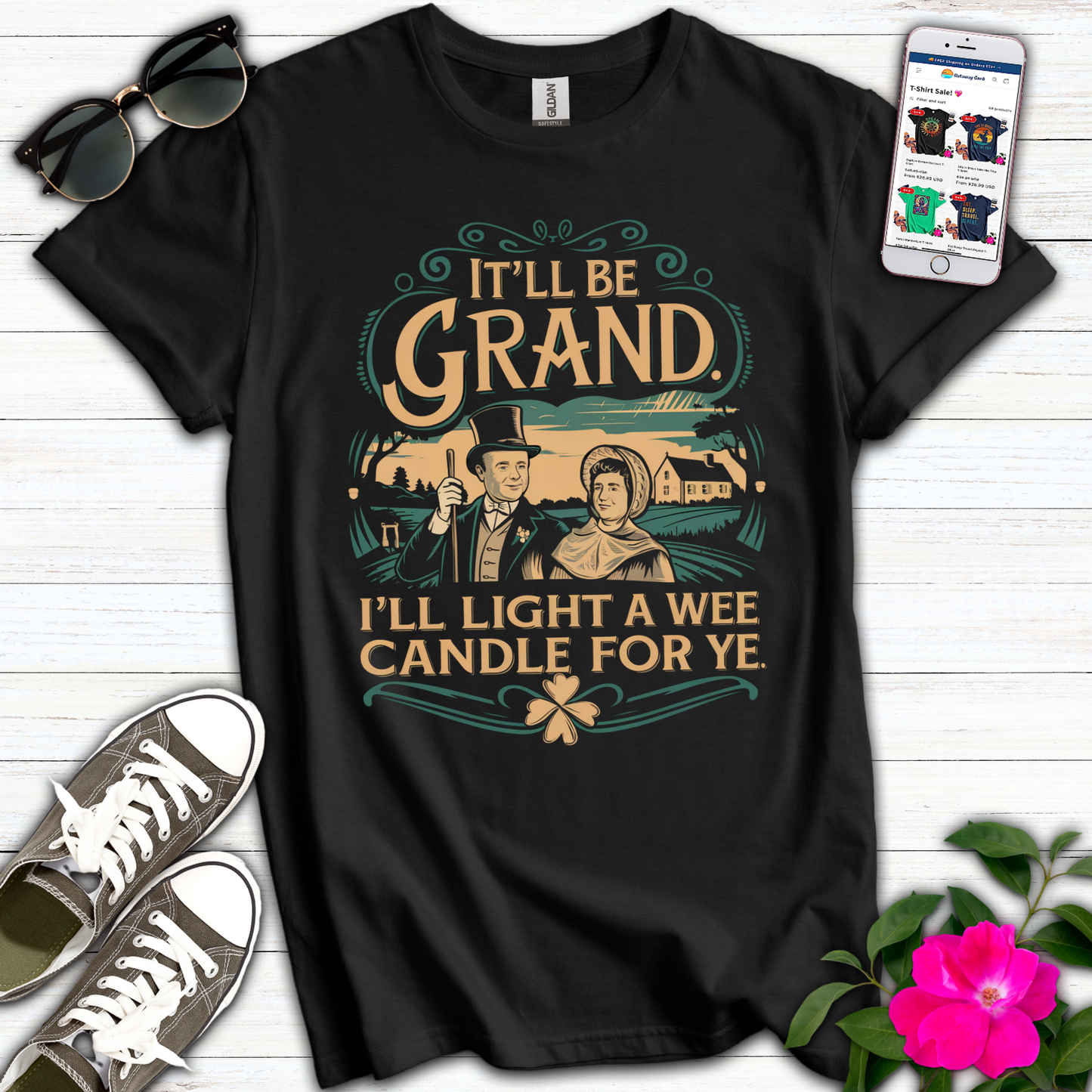 Vintage Wee Candle T-Shirt