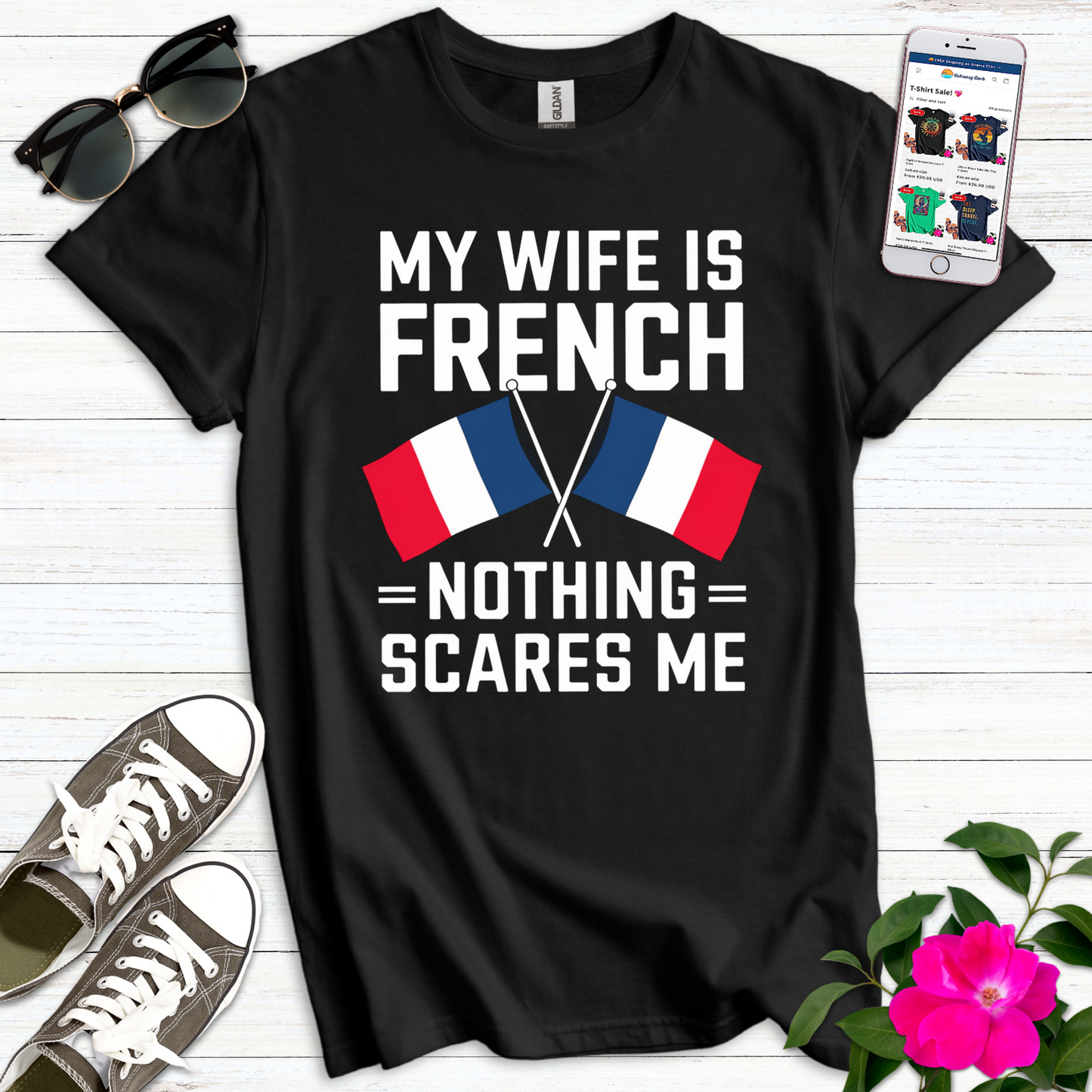 Funny French Wife T-Shirt