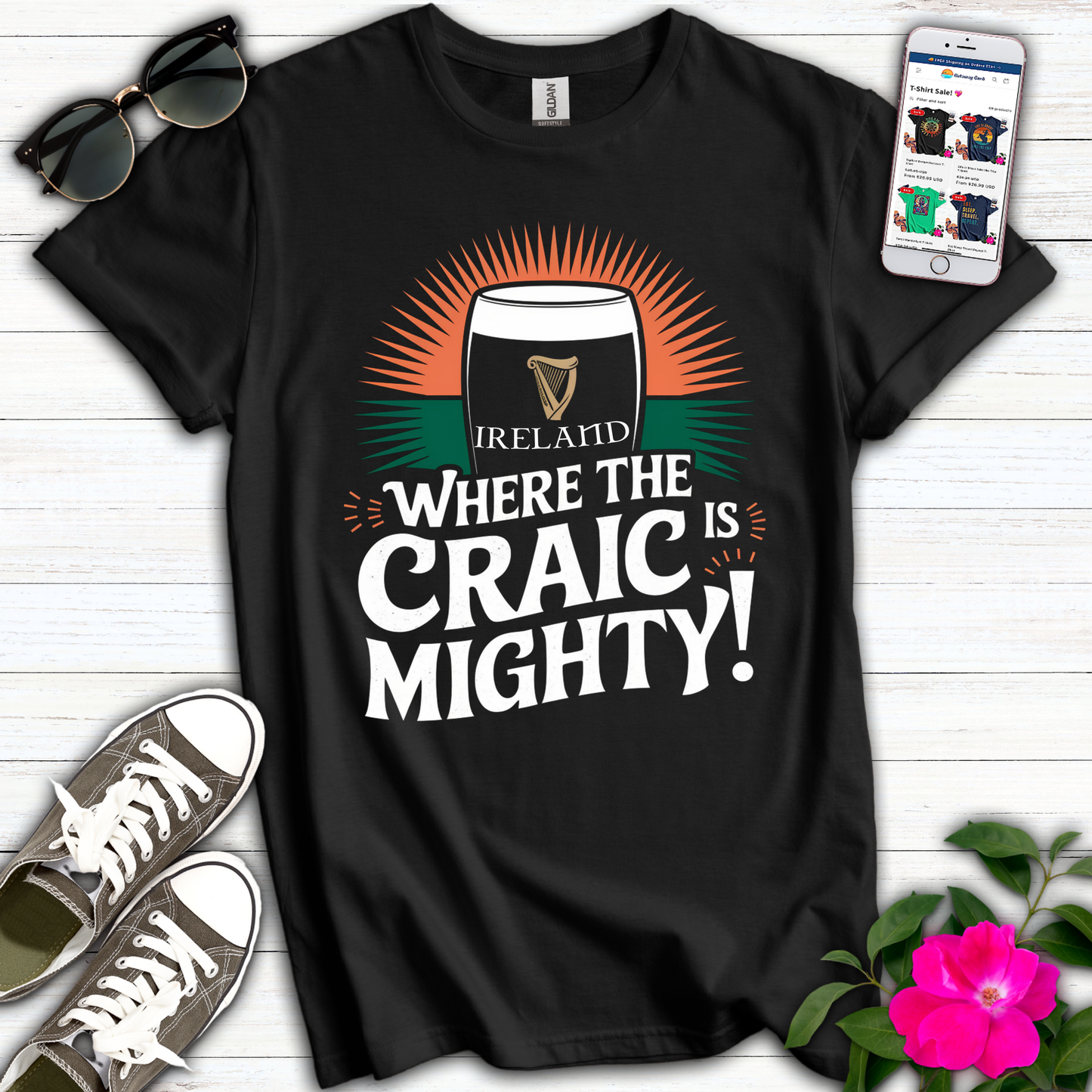 Ireland Craic is Mighty T-Shirt