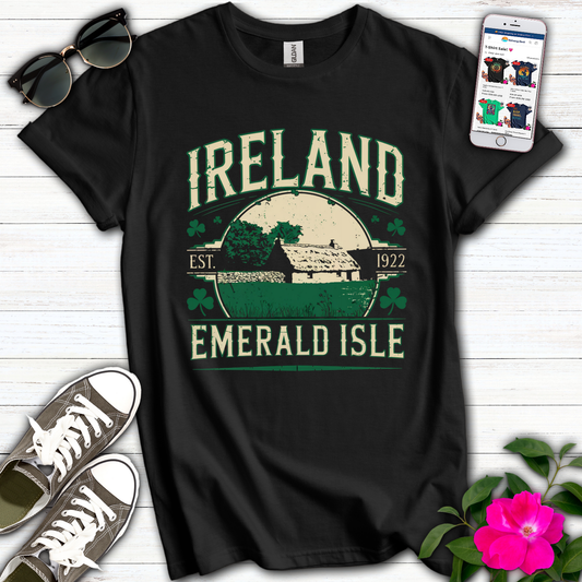 Ireland Emerald Isle Vintage T-Shirt