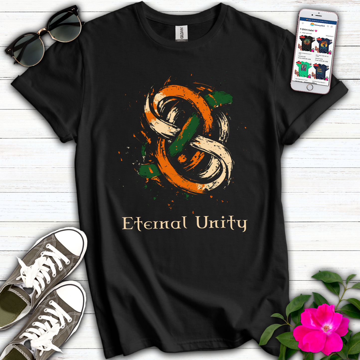 Eternal Unity Celtic Knot T-Shirt