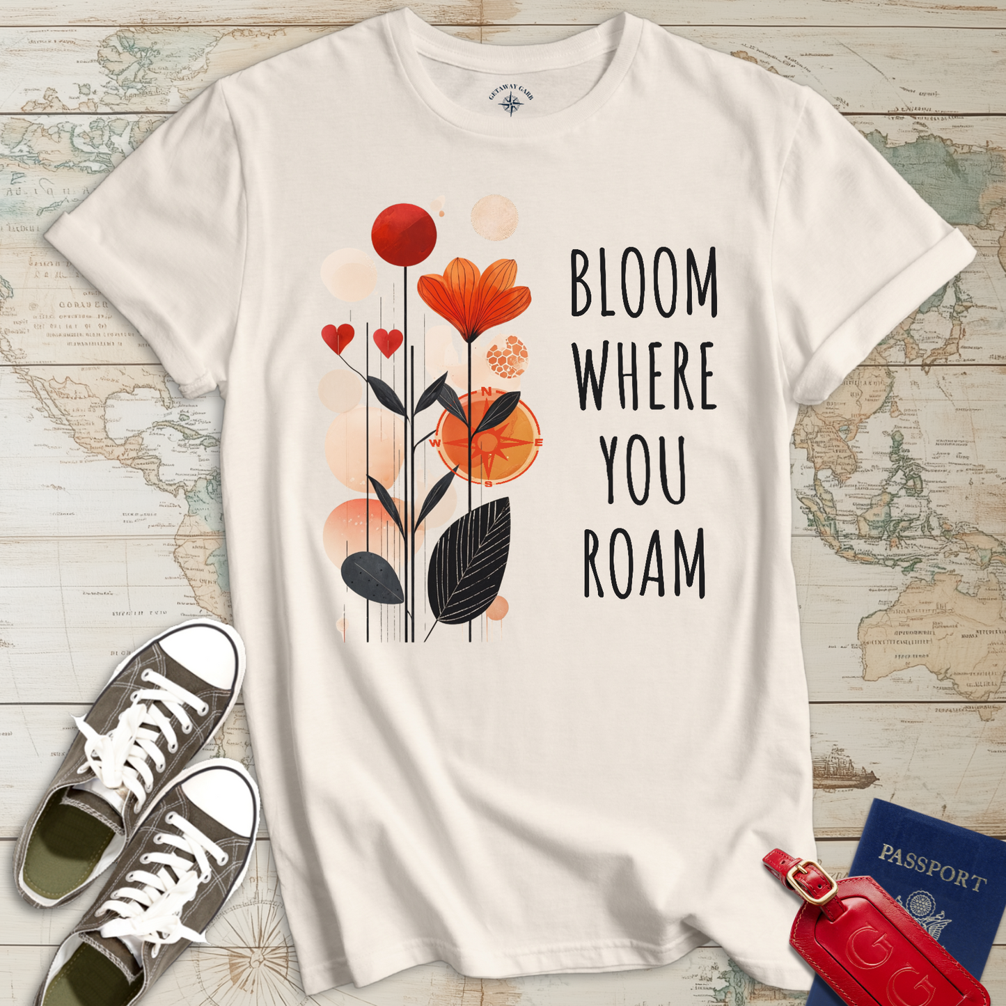 Bloom Where You Roam T-Shirt