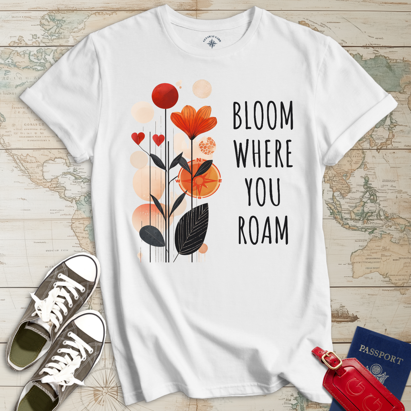 Bloom Where You Roam T-Shirt