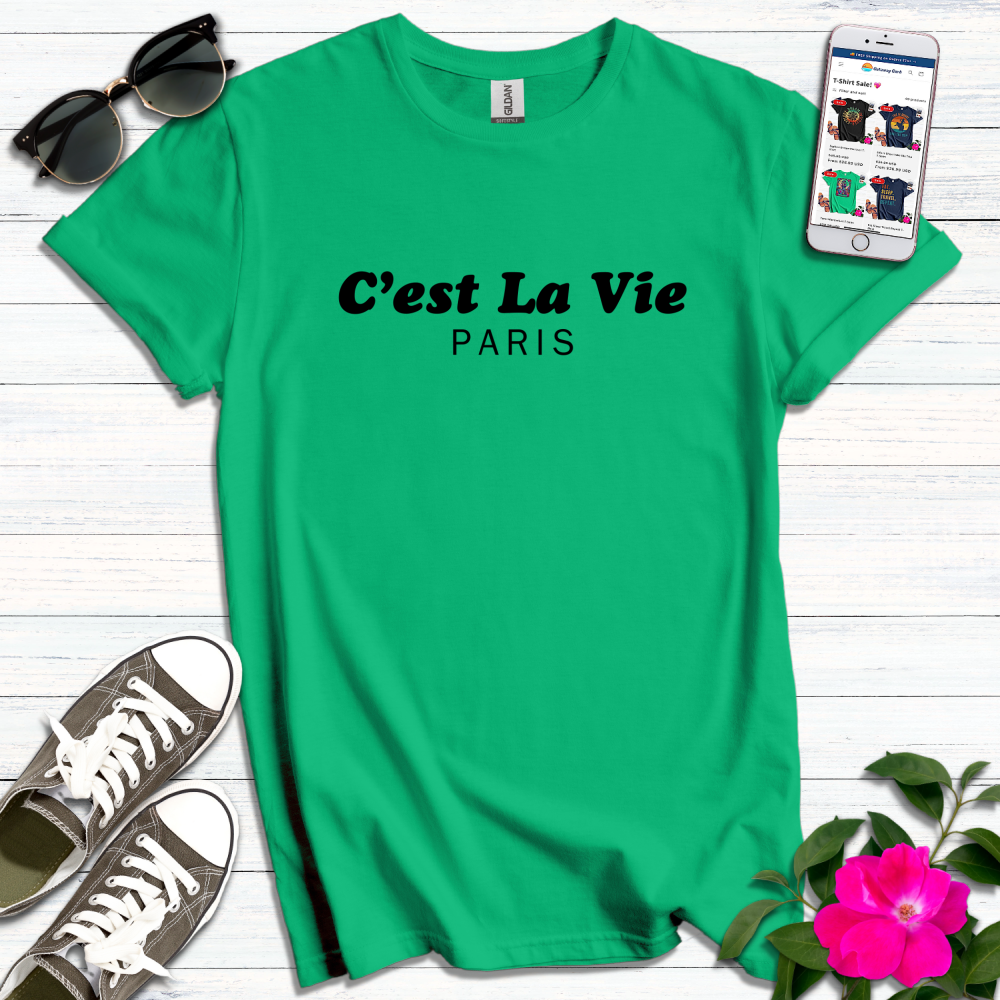 C'est La Vie Retro T-Shirt