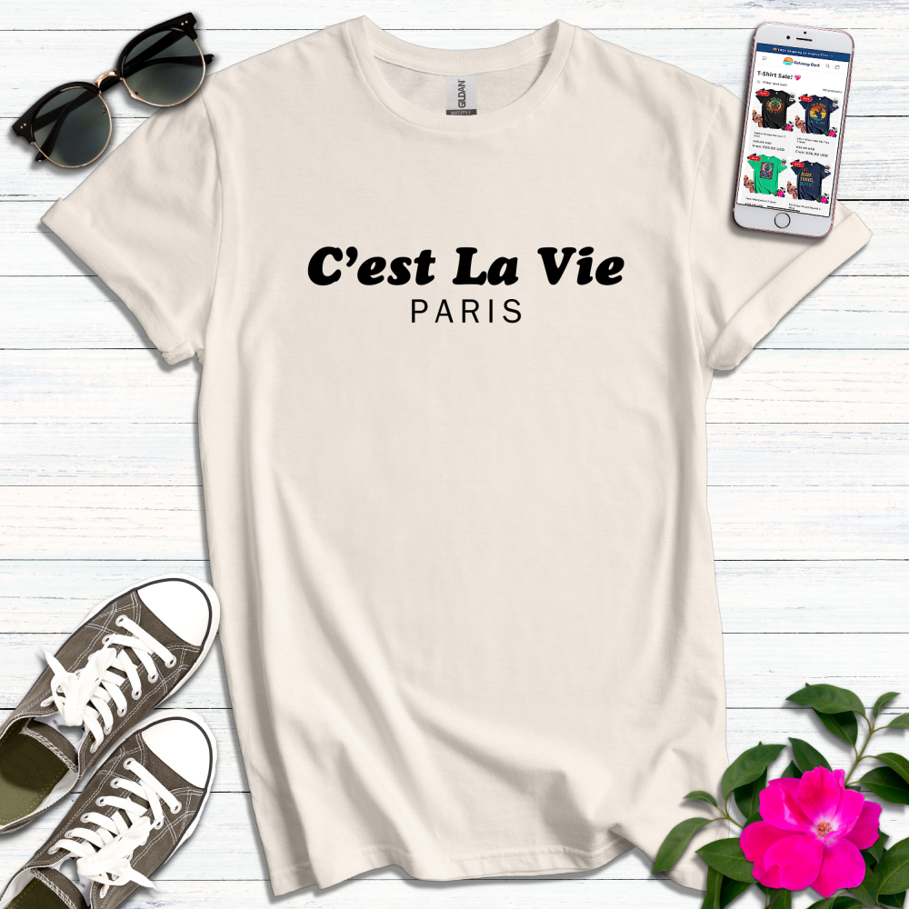 C'est La Vie Retro T-Shirt