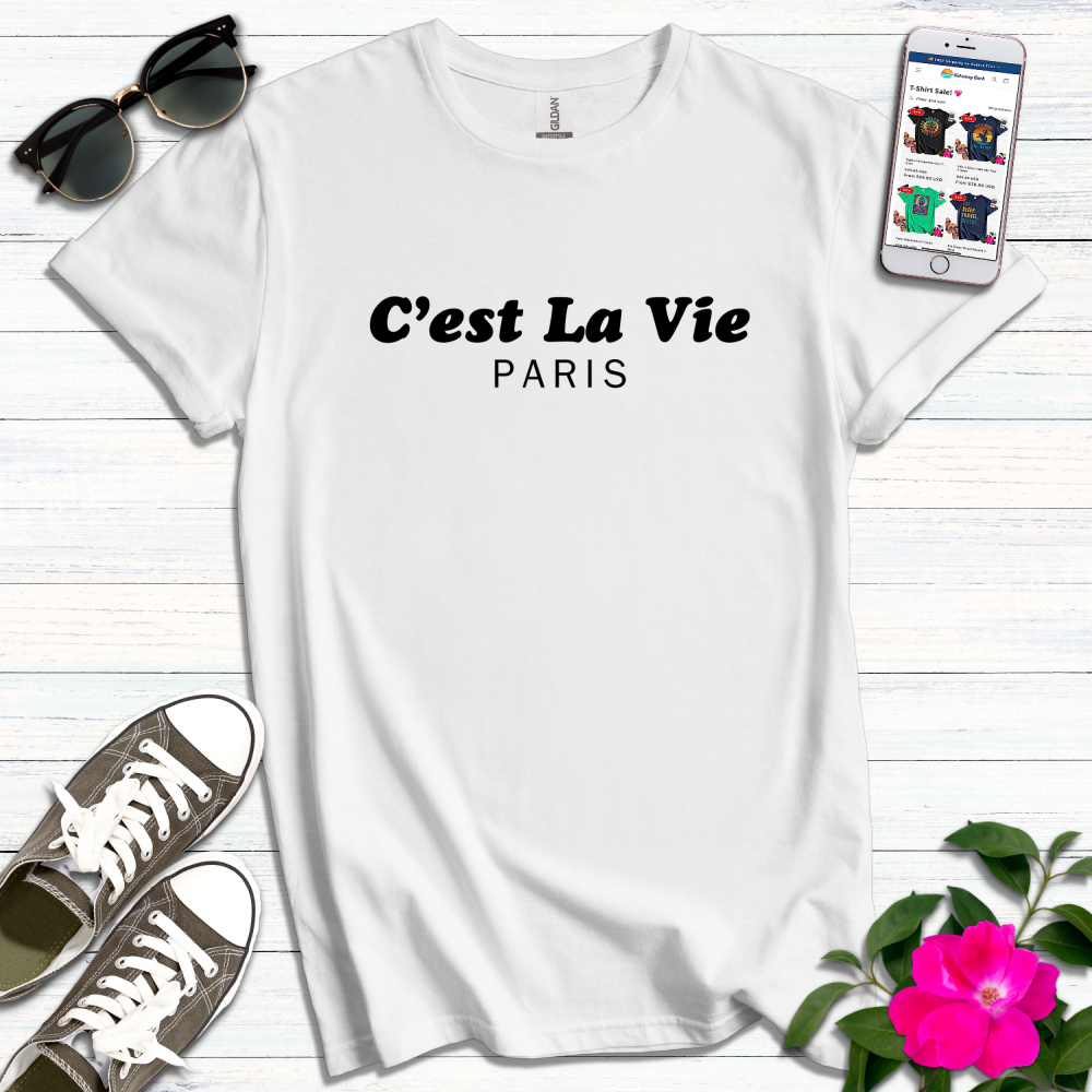 C'est La Vie Retro T-Shirt