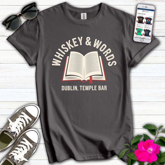 Whiskey & Words Bookshop T-Shirt