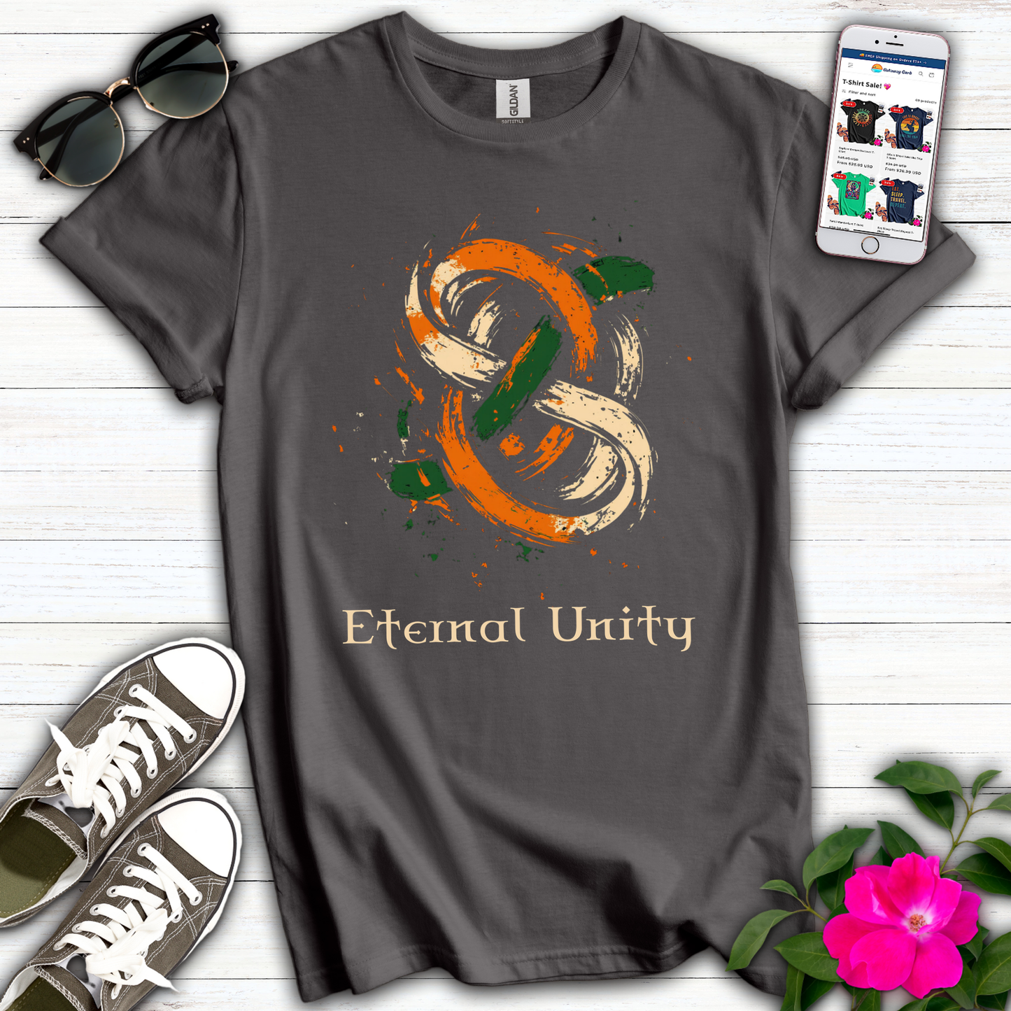 Eternal Unity Celtic Knot T-Shirt