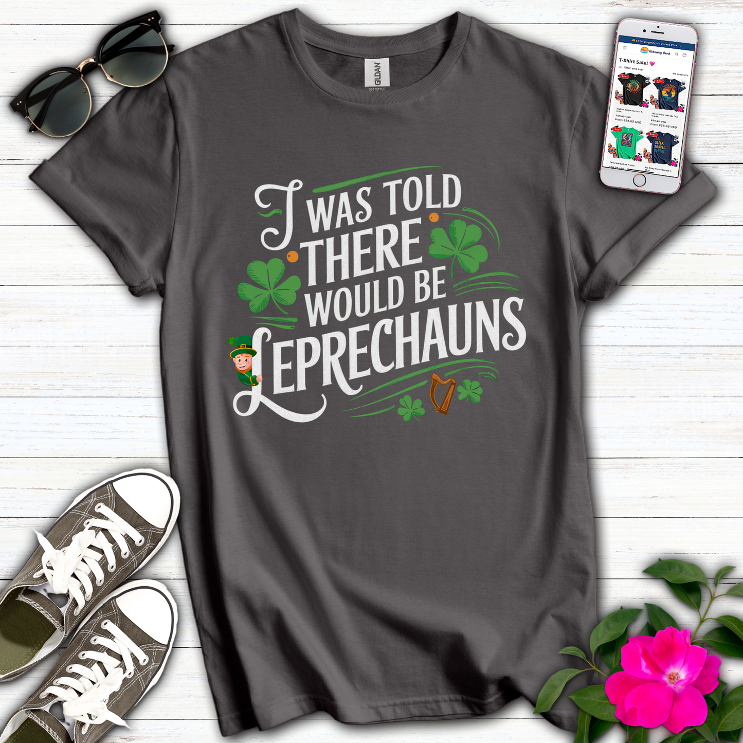 Told Leprechauns T-Shirt