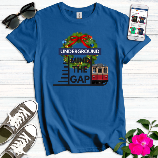 Christmas Mind the Gap T-Shirt