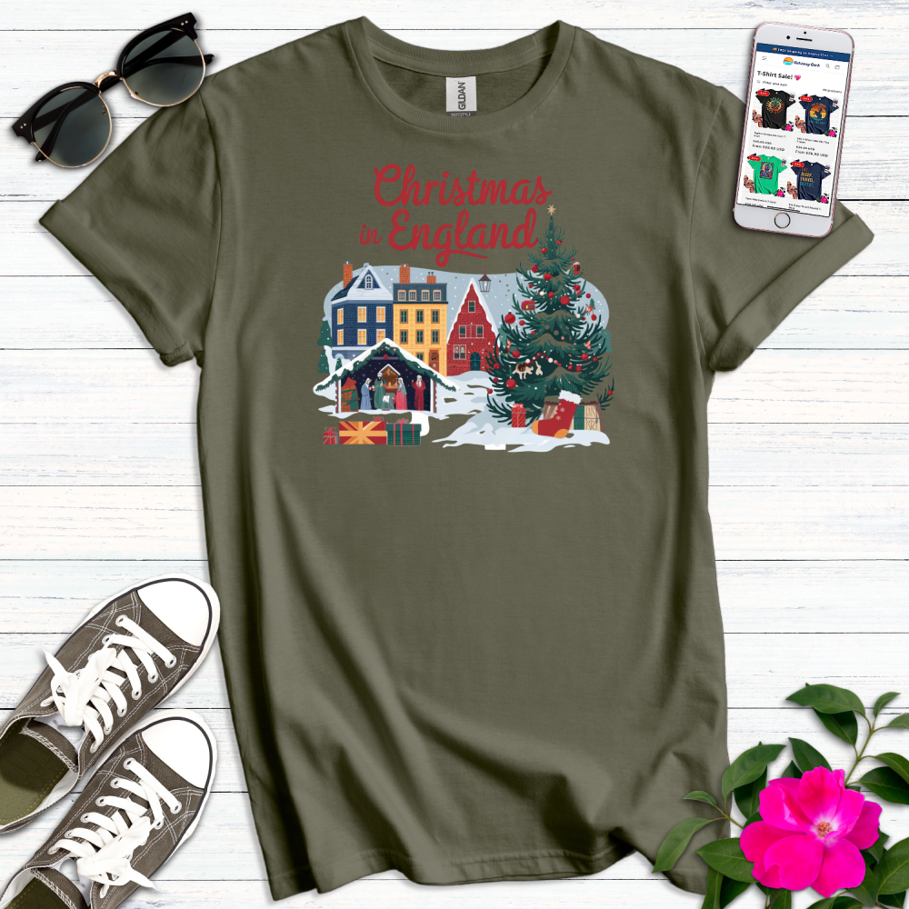 Christmas English Village T-Shirt