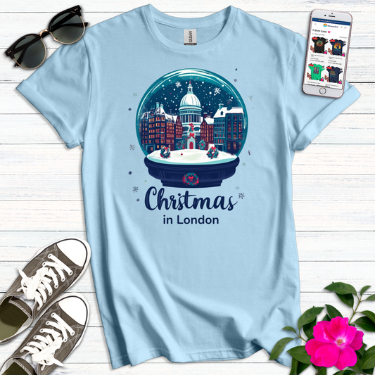 Christmas London Snowglobe T-Shirt