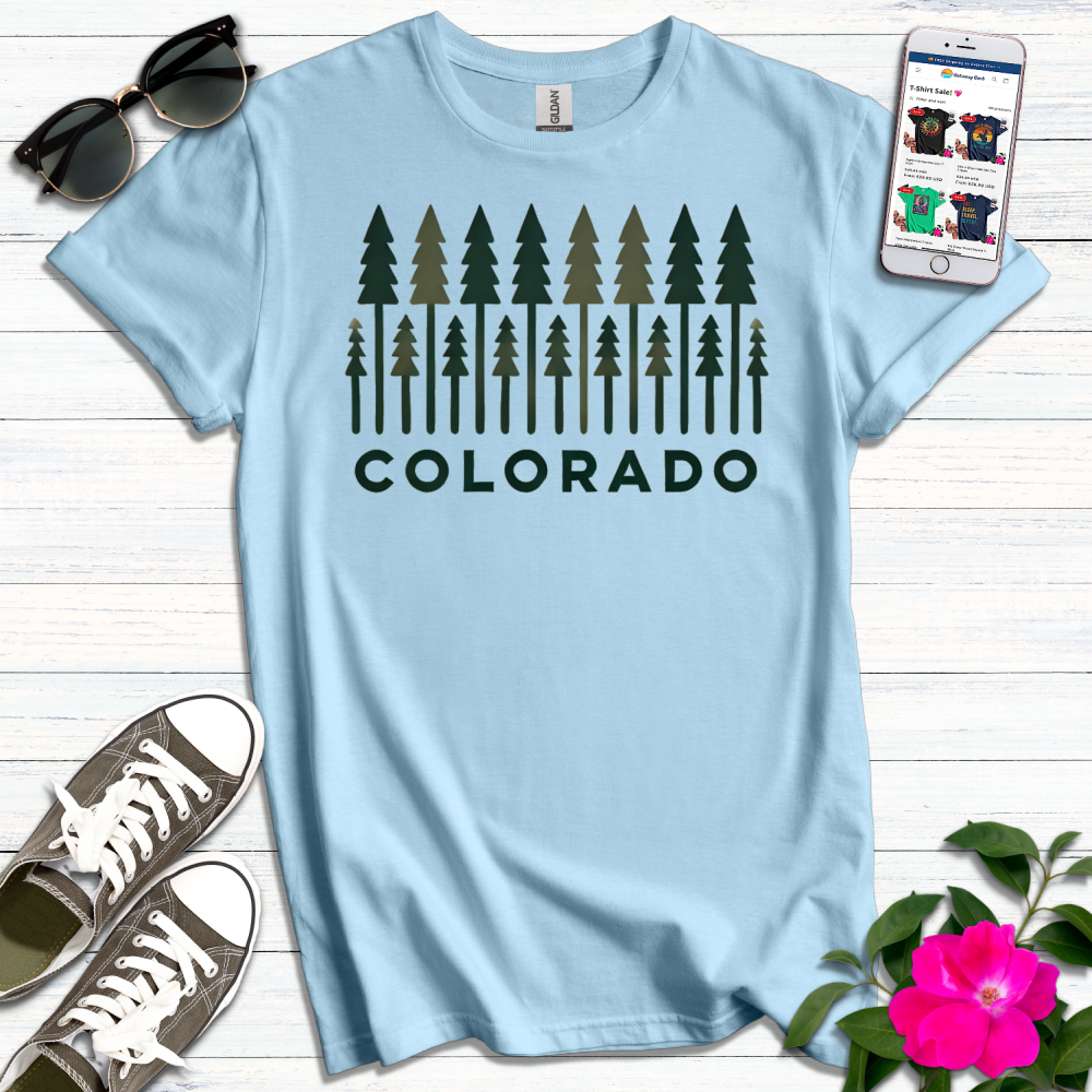 Modern Colorado Pines T-Shirt