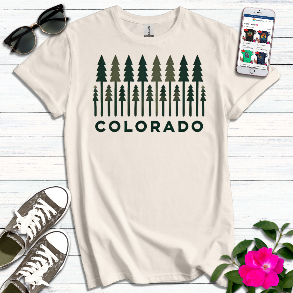 Modern Colorado Pines T-Shirt