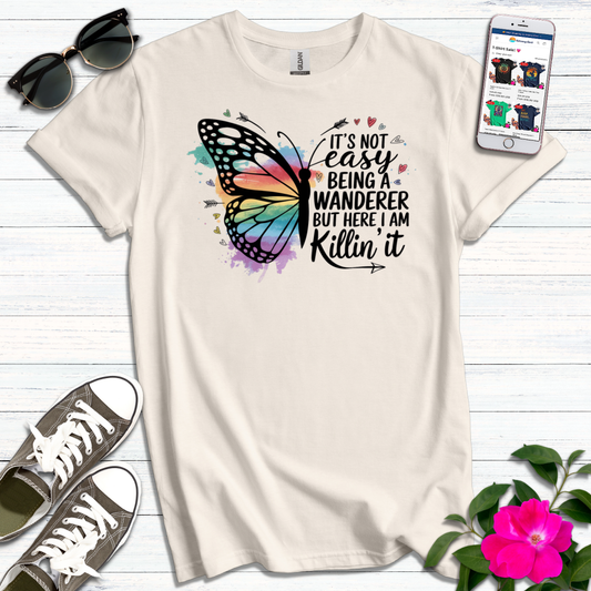 Colorful Butterfly Wanderer T-Shirt
