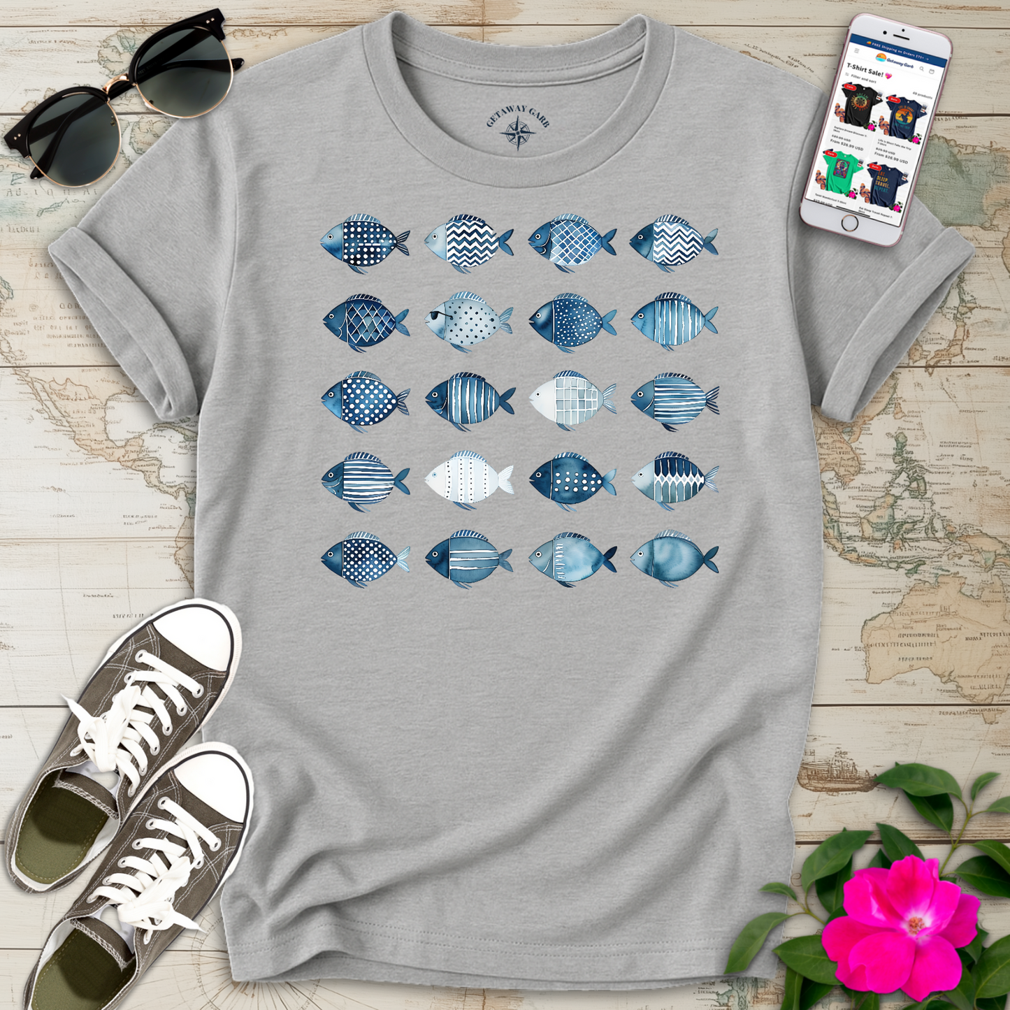 Cool School of Fish T-Shirt