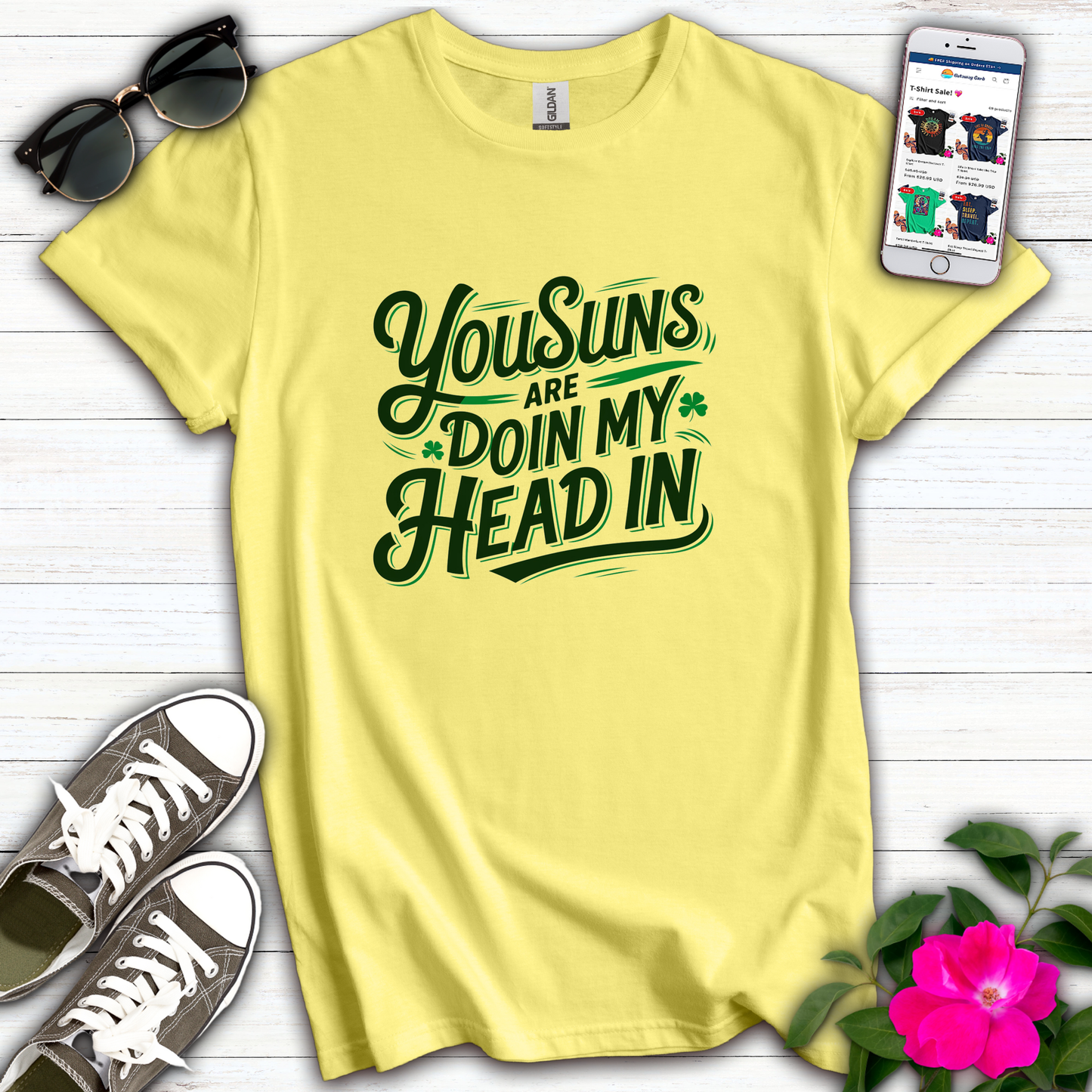 YouSuns Doin My Head In T-Shirt