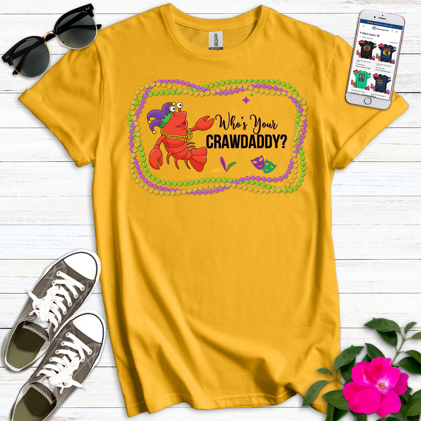 Crawdaddy Beads T-Shirt