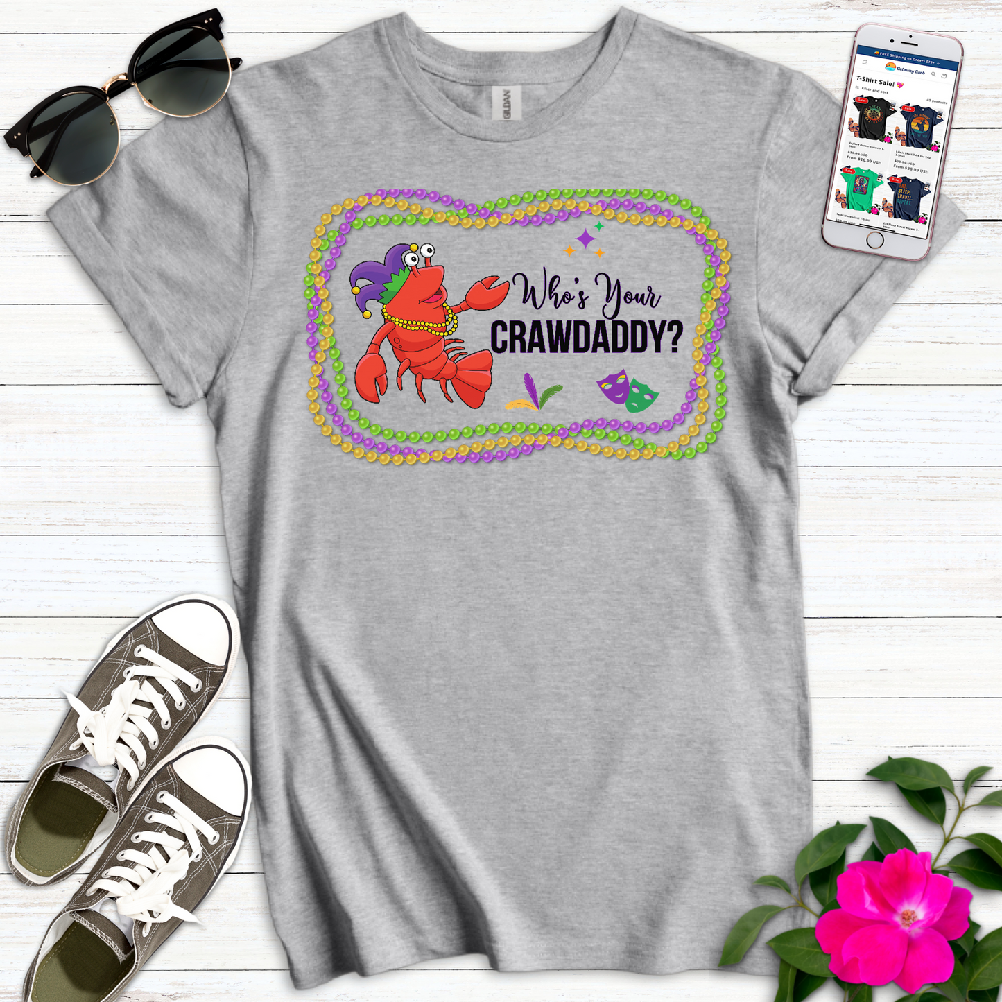 Crawdaddy Beads T-Shirt