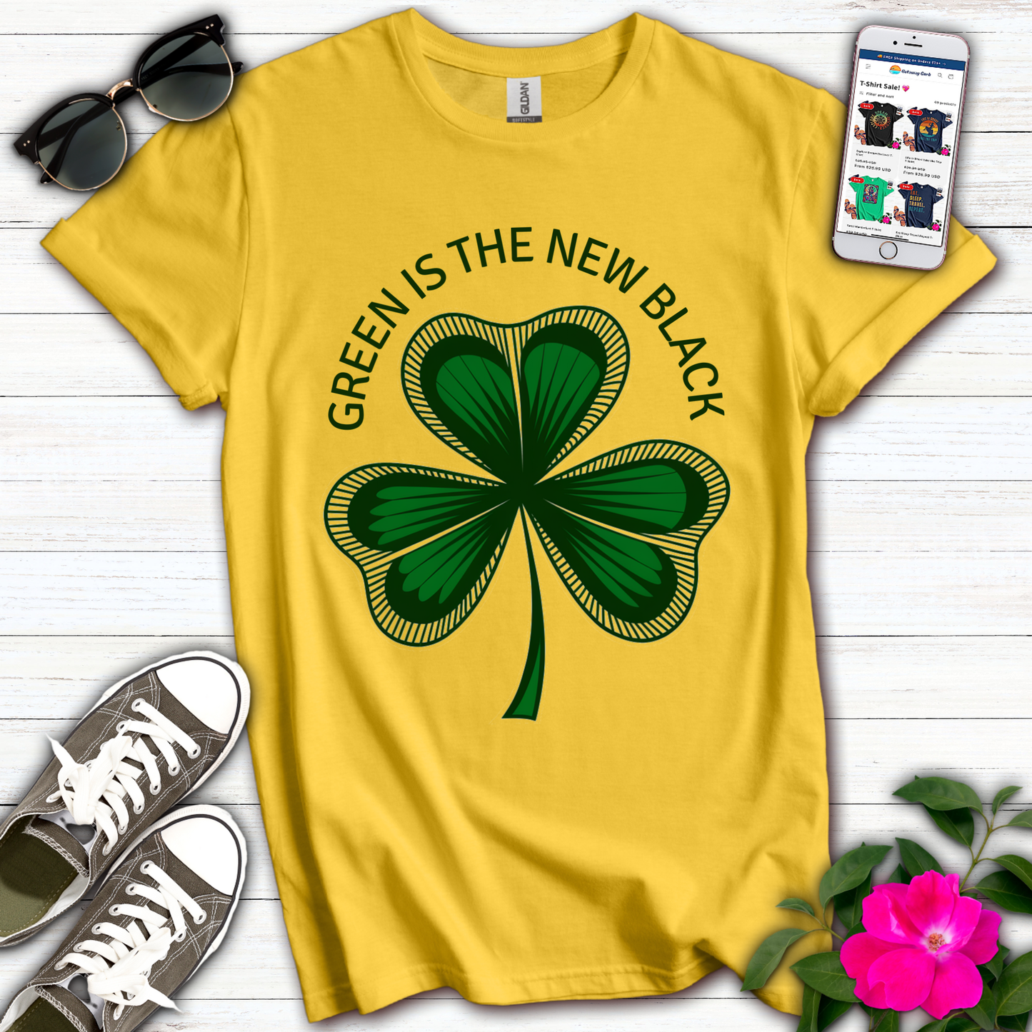 Green is New Black T-Shirt