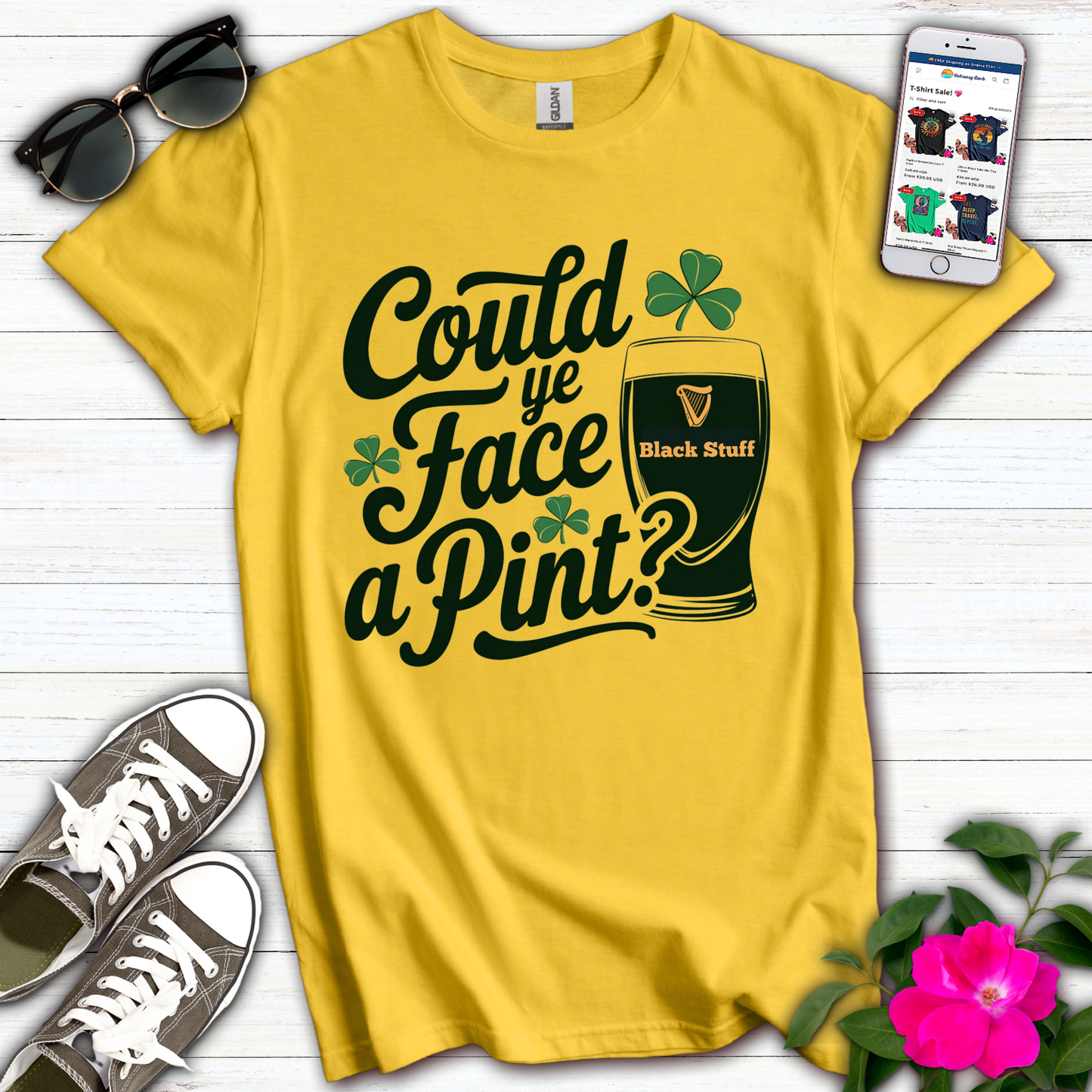 Could Ye Face a Pint T-Shirt