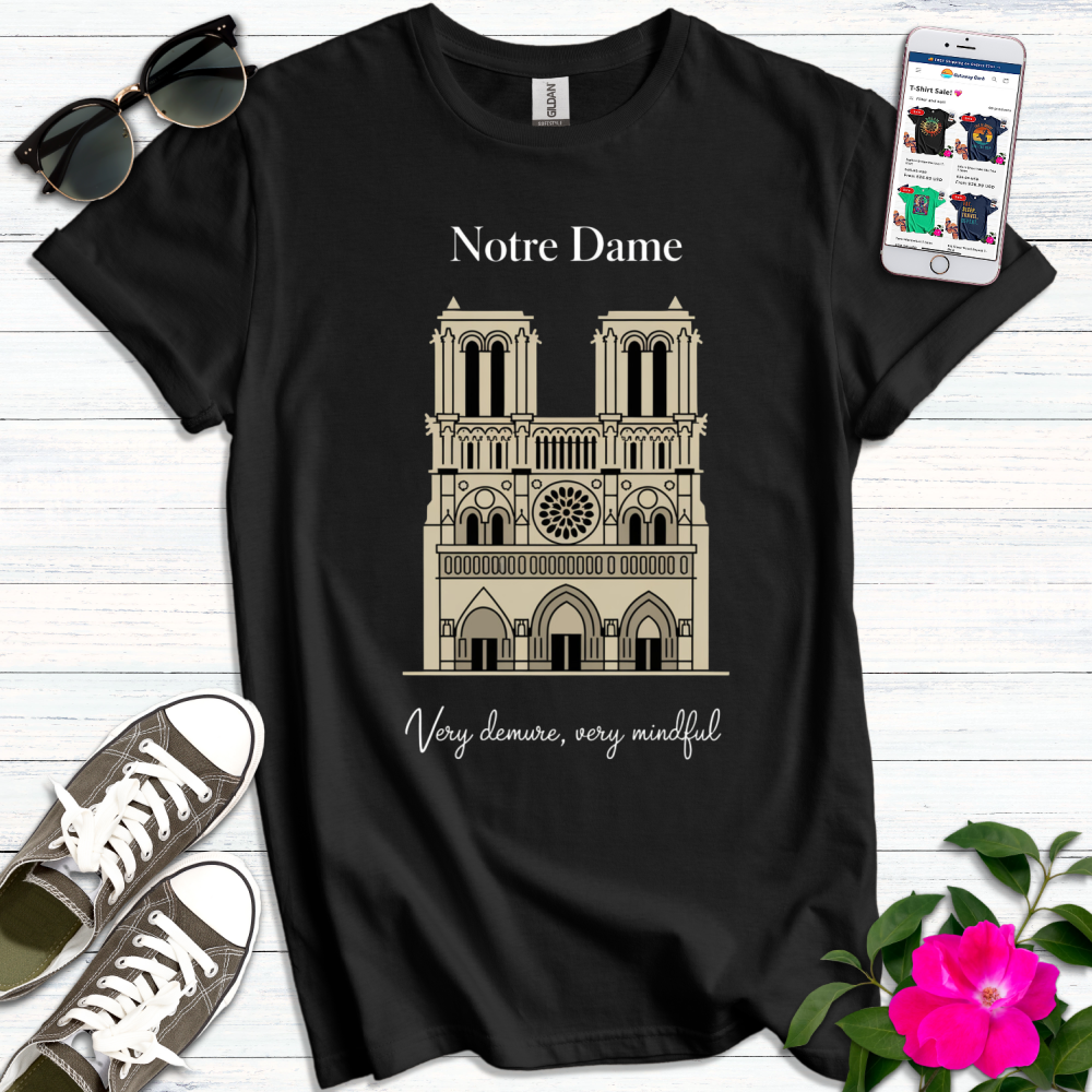 Very Demure Notre Dame T-Shirt