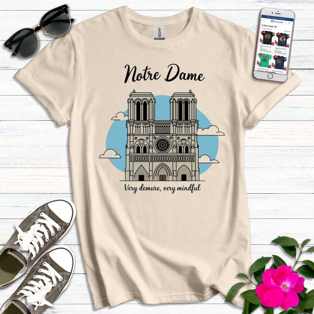 Notre Dame Demure Mindful T-Shirt