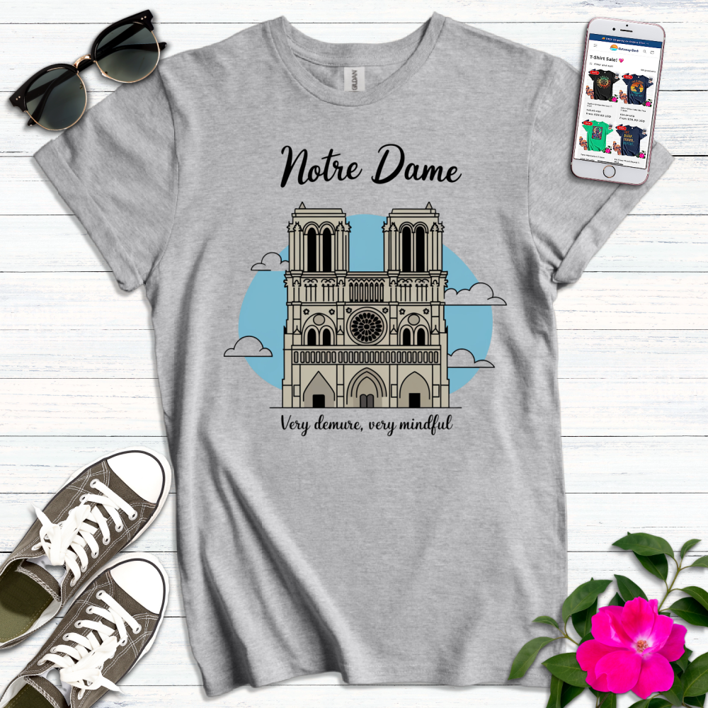 Notre Dame Demure Mindful T-Shirt