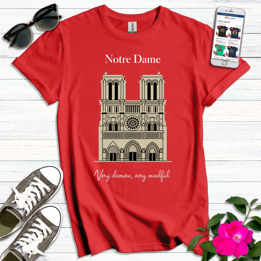 Very Demure Notre Dame T-Shirt