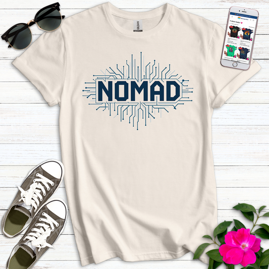 Digital Nomad Circuit Blues T-Shirt