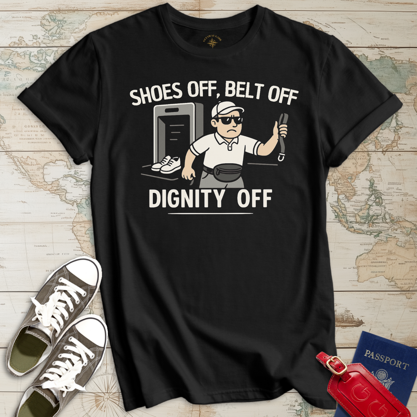 Shoes Belt Dignity Off T-Shirt