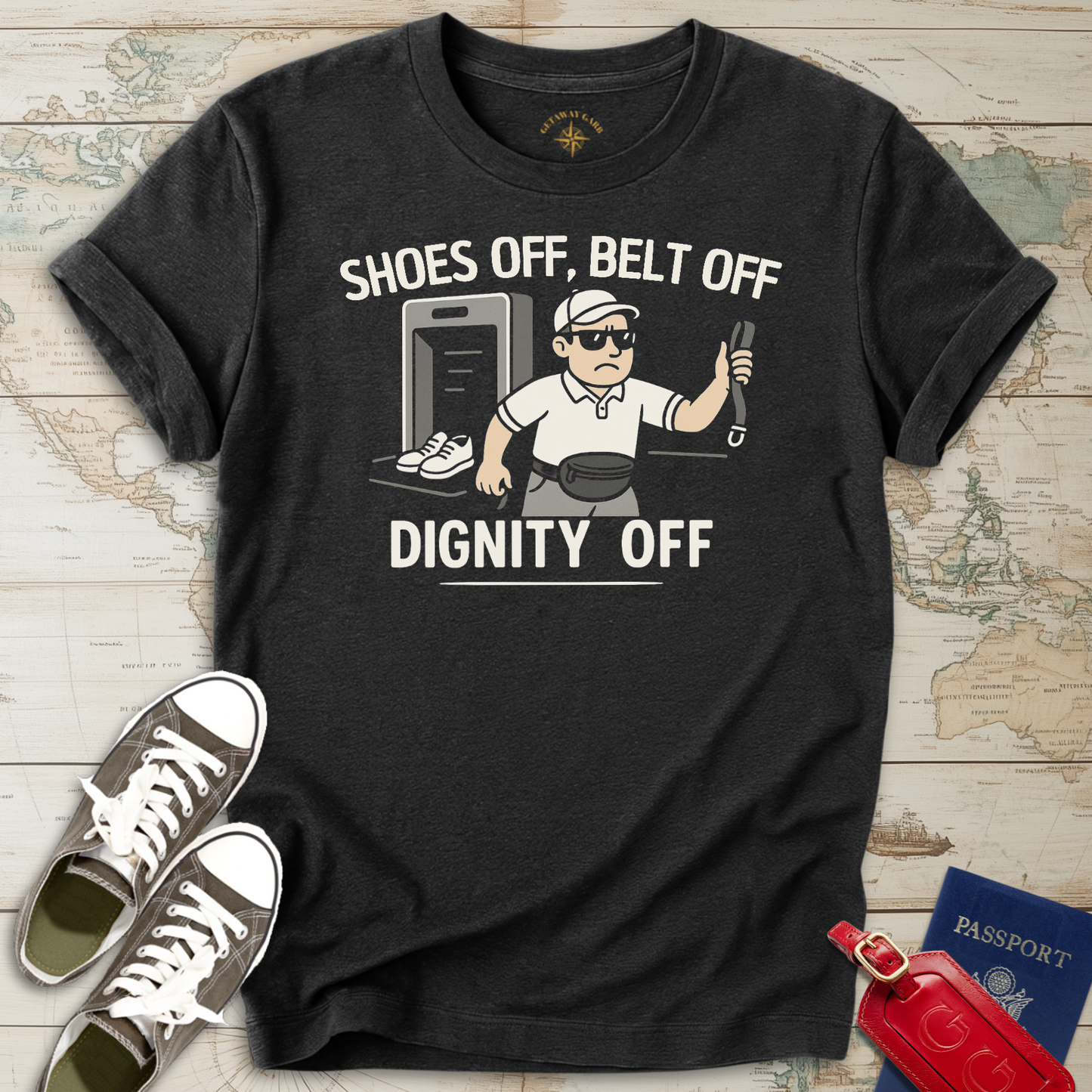 Shoes Belt Dignity Off T-Shirt