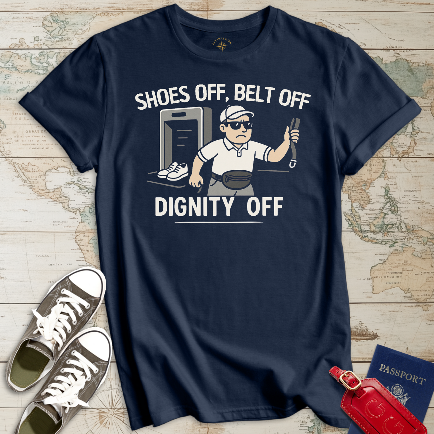 Shoes Belt Dignity Off T-Shirt