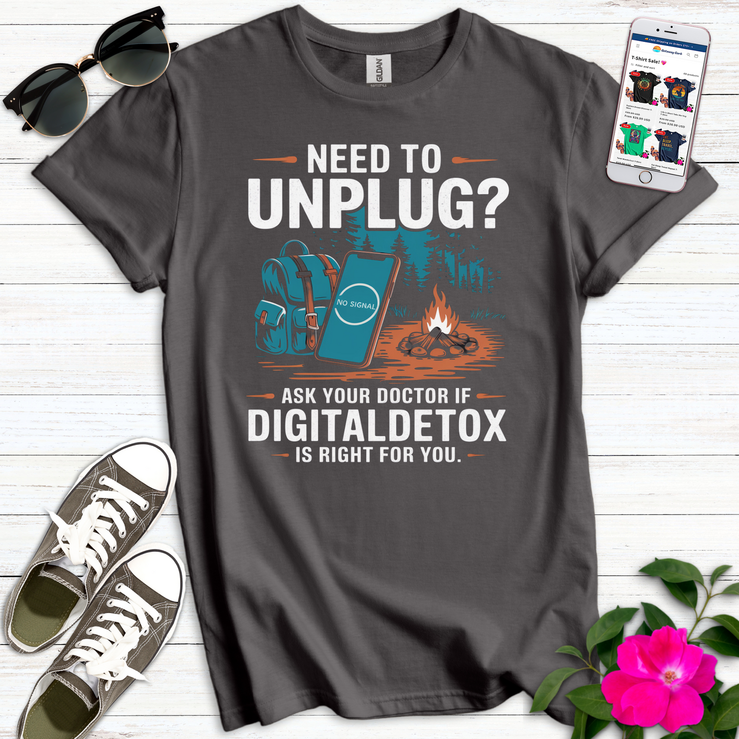 Ask Doctor Digital Detox T-Shirt